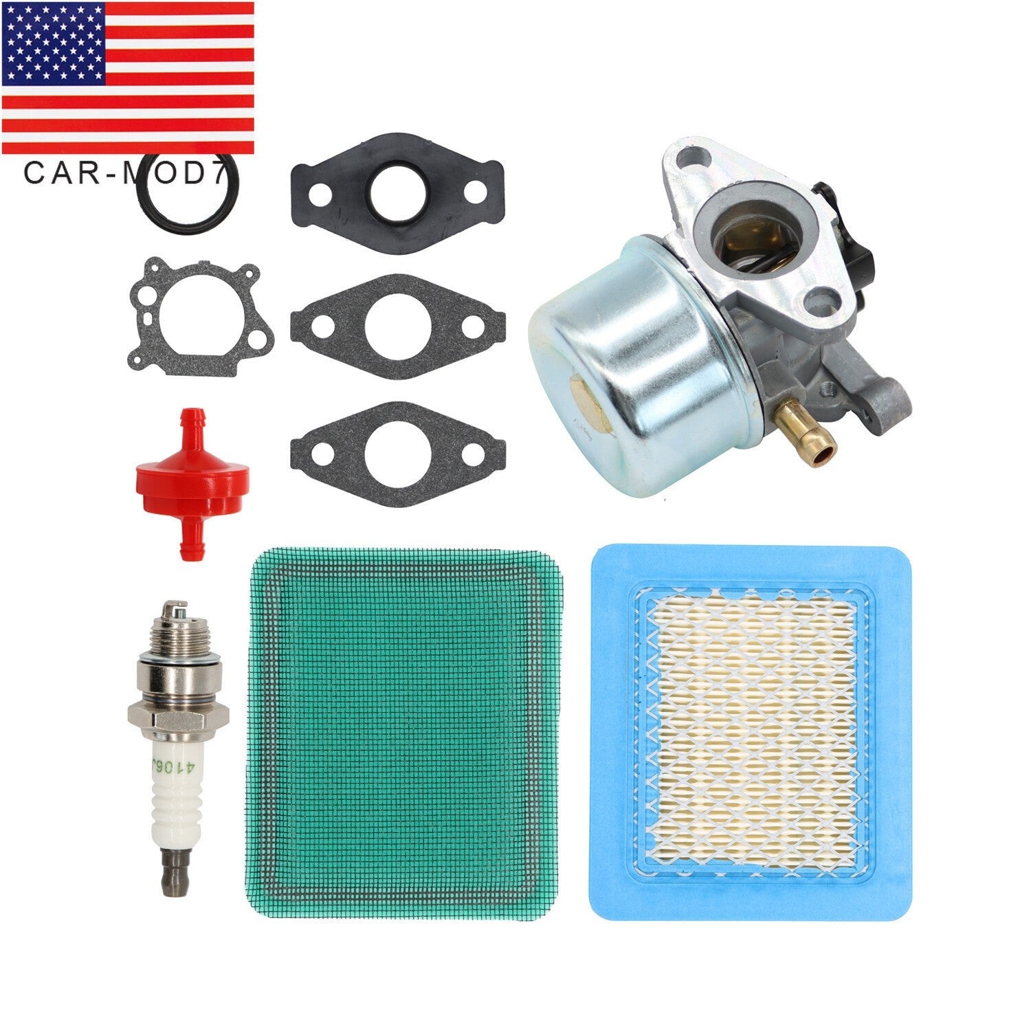 Briggs & Stratton Carburetor Kit 124L05 124L07 124T02 124T05 126T02 124L02