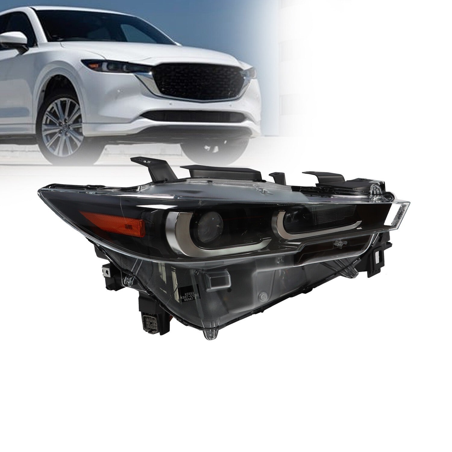 2022-2024 Mazda CX-5 Full LED Right Passenger Side Headlight W/O AFS