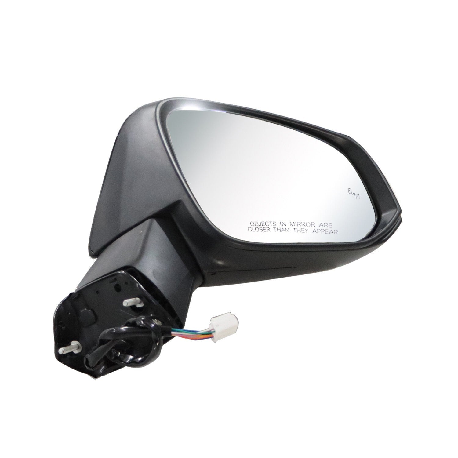 2019-2024 Toyota RAV4 Passenger Side Exterior Mirror Cap with BSD Signal