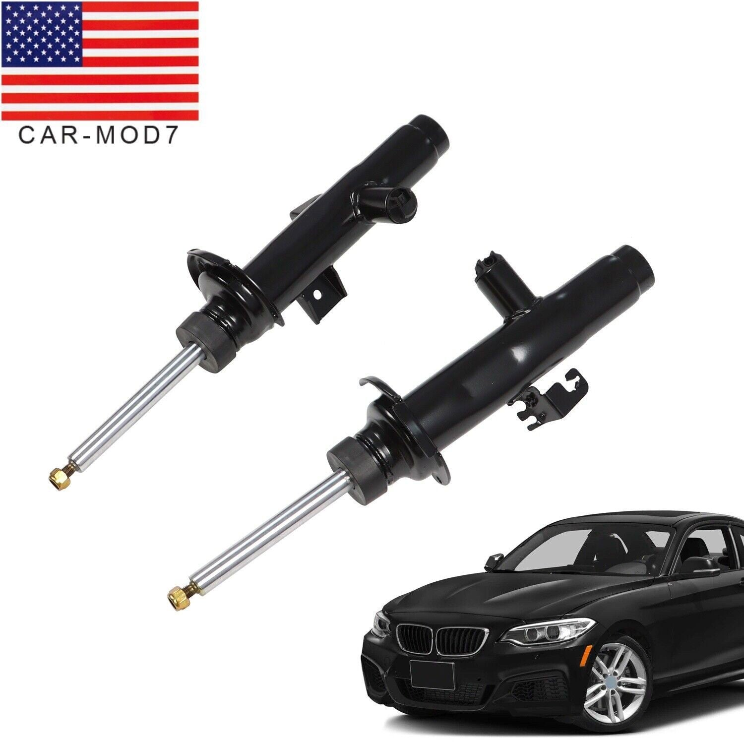 BMW 3 Series F30 AWD Front Left & Right Shock Absorbers Pair 37116793867