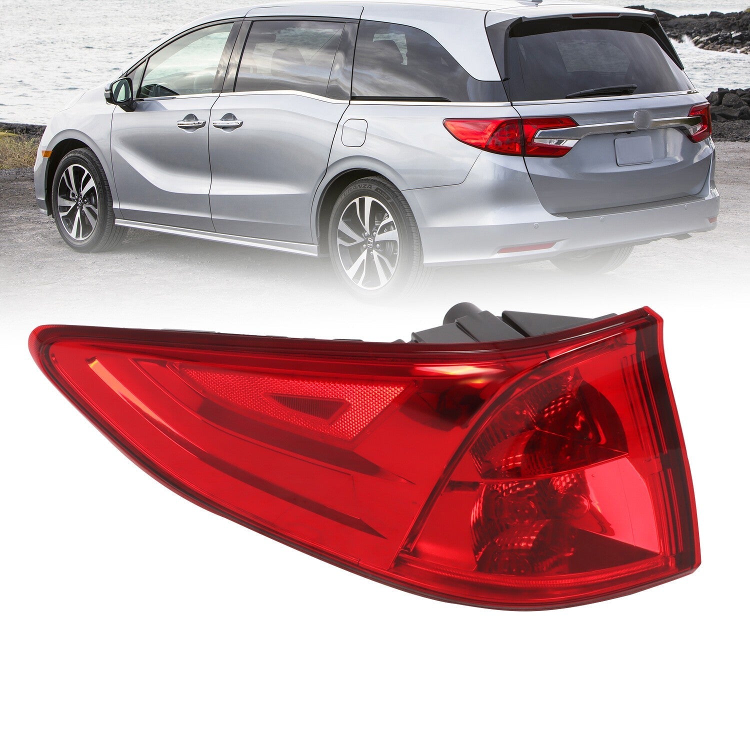 2018-2023 Honda Odyssey Left Rear Outer Taillight Brake Lamp Driver Side