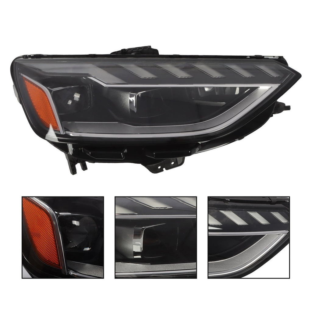 2020-2024 Audi A4 S4 2.0L 3.0L Passenger Side Headlight Assembly 8W0941034F