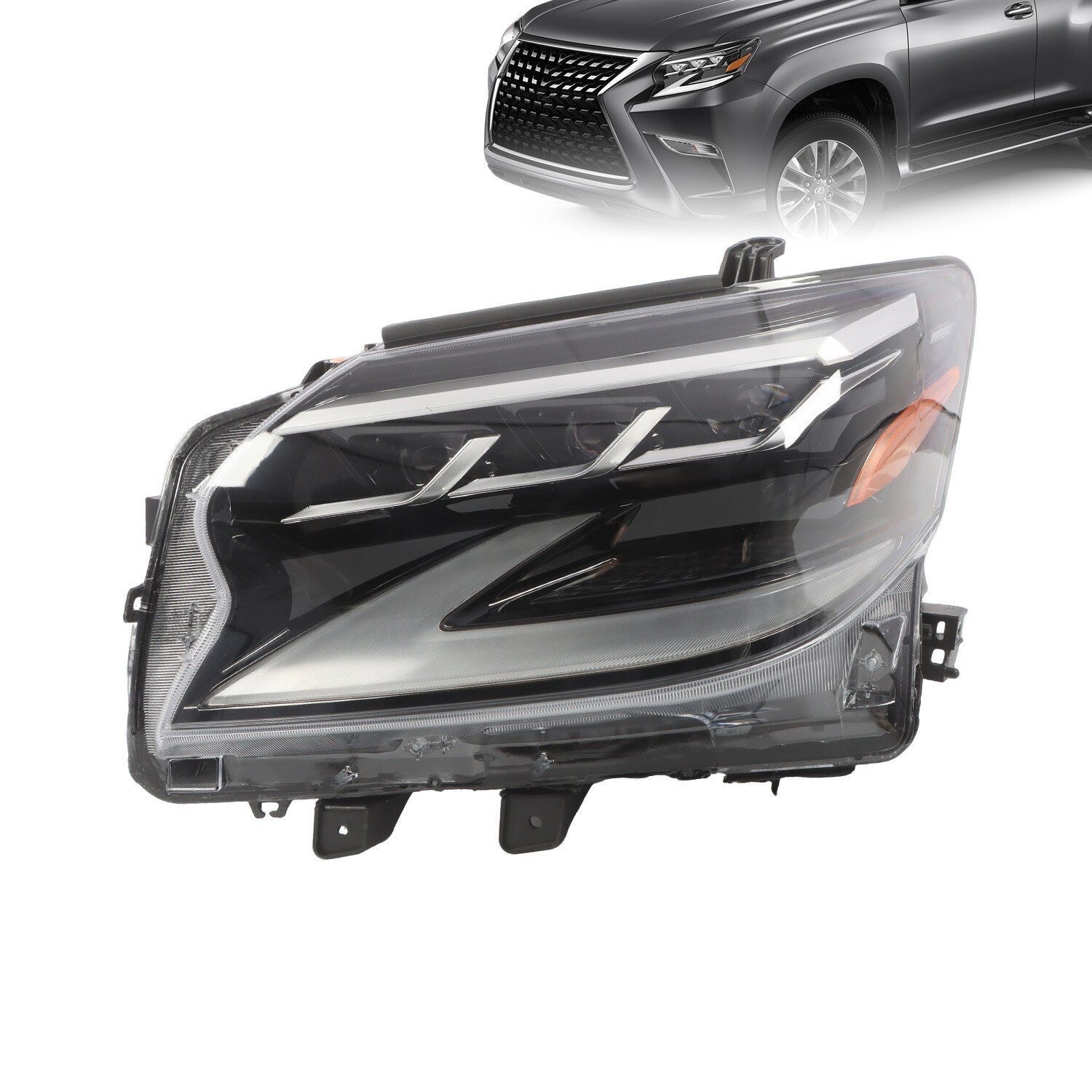 2020-2023 Lexus GX460 Left Driver Side Triple Beam LED Headlight 8114560Q00
