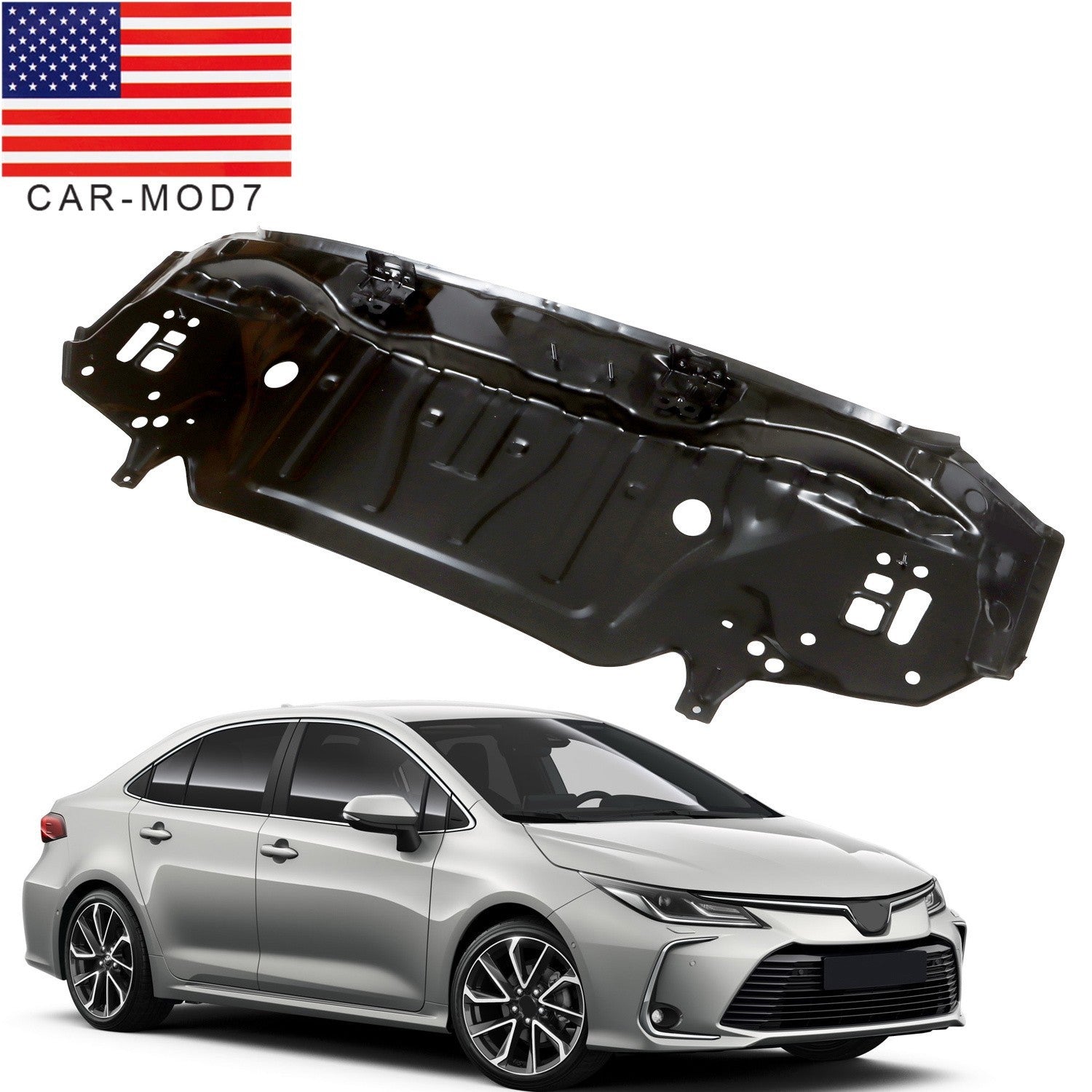 2020-2024 Toyota Corolla Rear Underbody Backplate Lower Panel 583070246