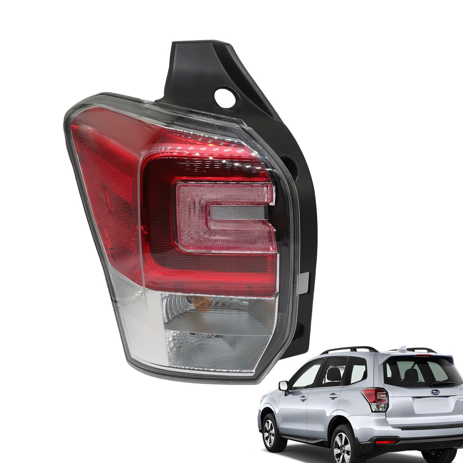 2017-2018 Subaru Forester Left Rear Halogen Tail Light Assembly Driver Side