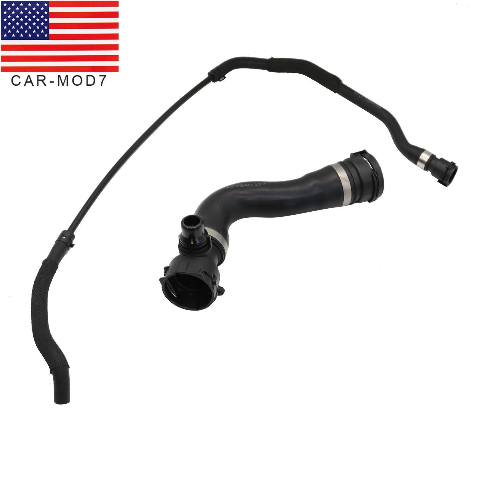 BMW 135i 335i X1 Z4 Upper Radiator Coolant & Vent Hose Kit Replacement