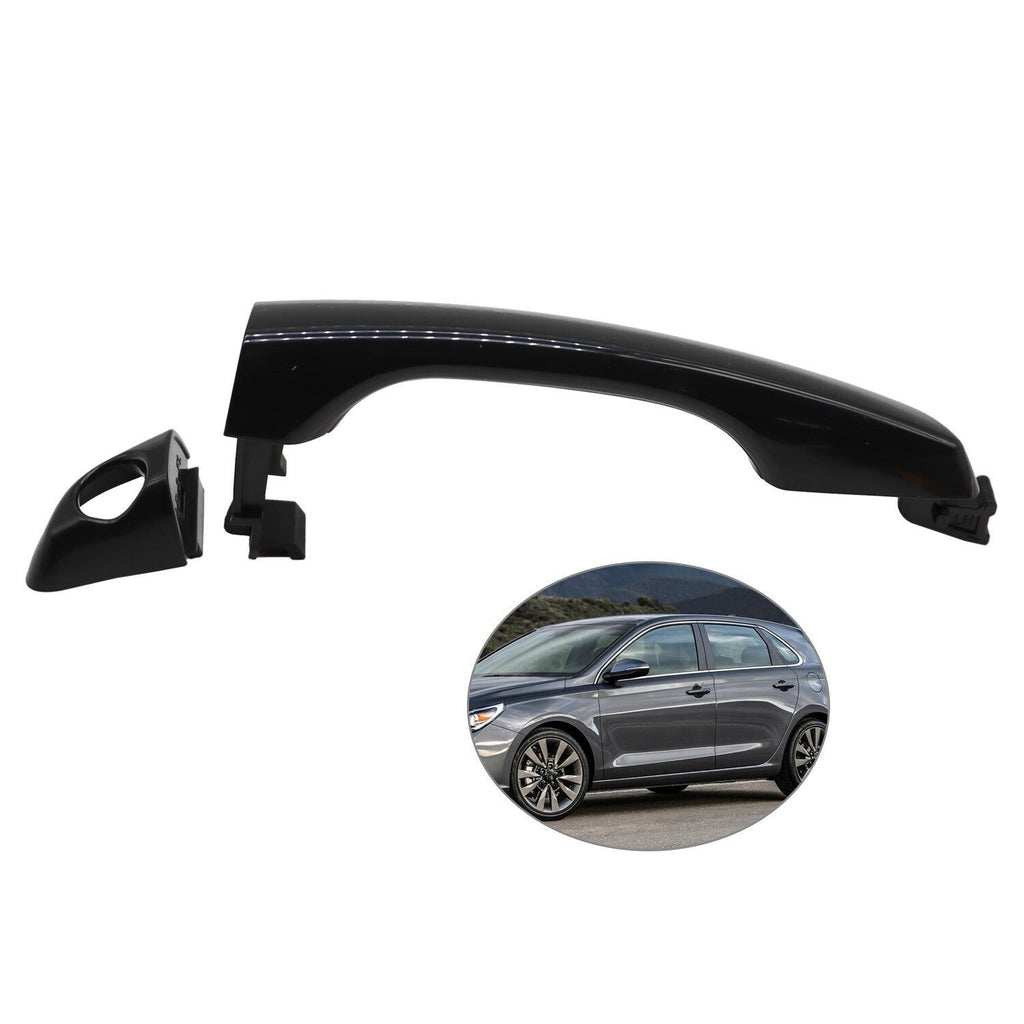 2017-2020 Hyundai Elantra LH Front Black Outside Door Handle 82651-F2010
