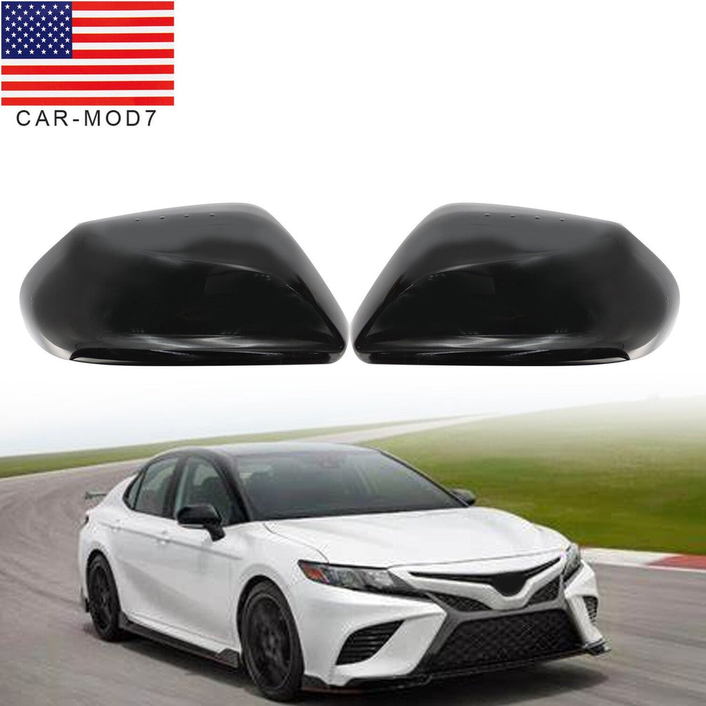 Toyota Camry 2018-2024 Gloss Black Side Mirror Covers Overlay