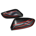 Toyota Camry 2018-2024 Gloss Black Side Mirror Covers Overlay