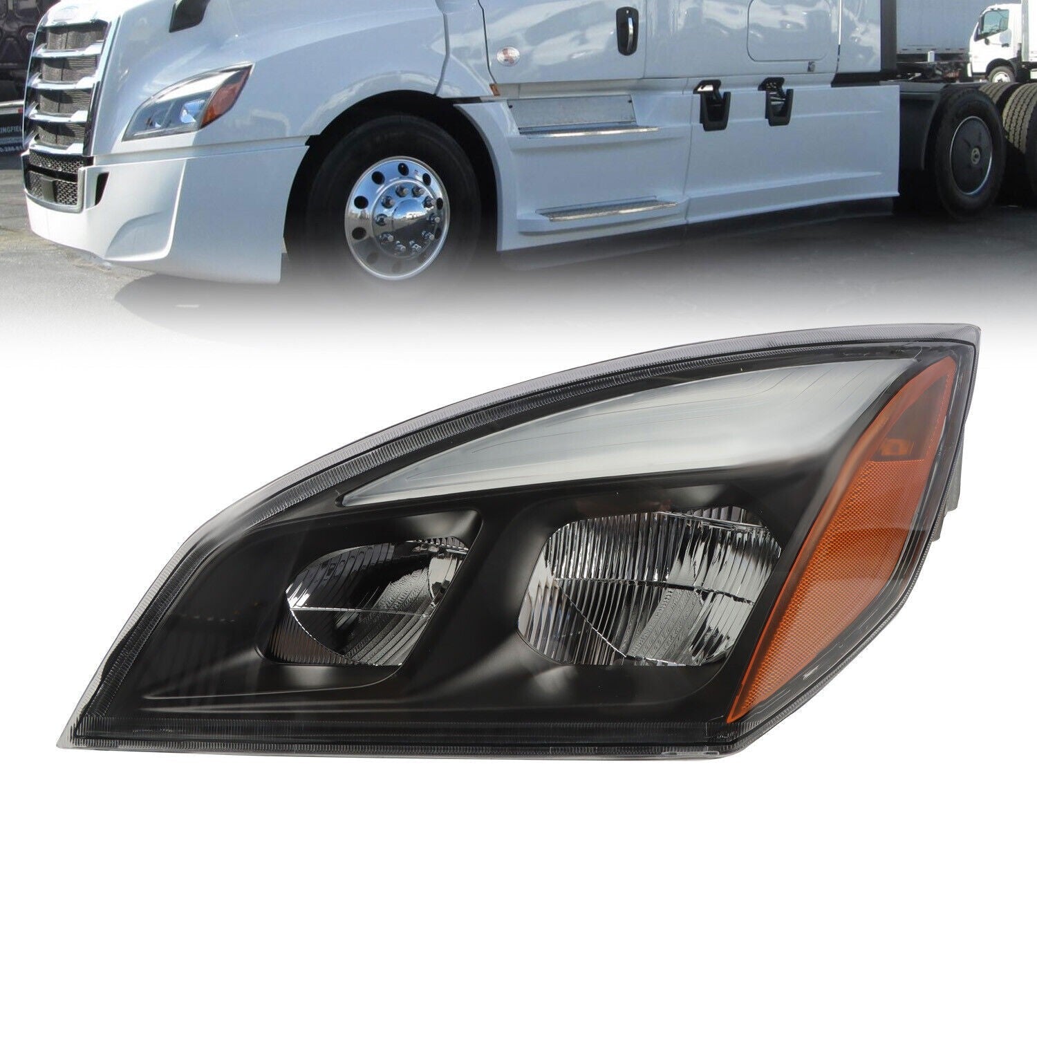 2018-2022 Freightliner Cascadia LED Left Driver Side Headlight Lamp