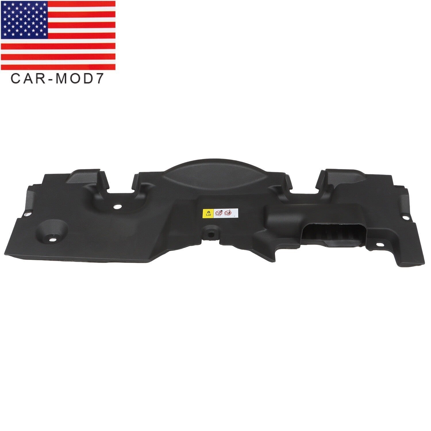 2019-2021 Toyota RAV4 Black ABS Radiator Support Upper Cover Accessory