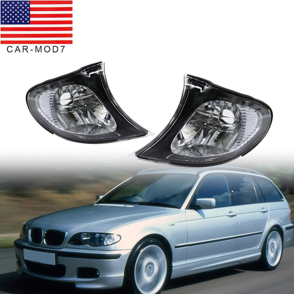 BMW 3 Series E46 2002-2005 Front L&R Indicator Turn Signal Corner Lights New
