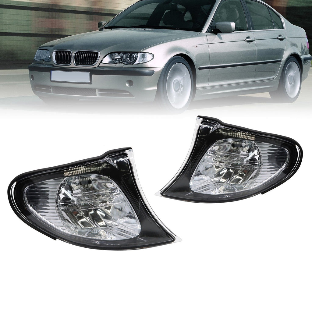 BMW 3 Series E46 2002-2005 Front L&R Indicator Turn Signal Corner Lights New