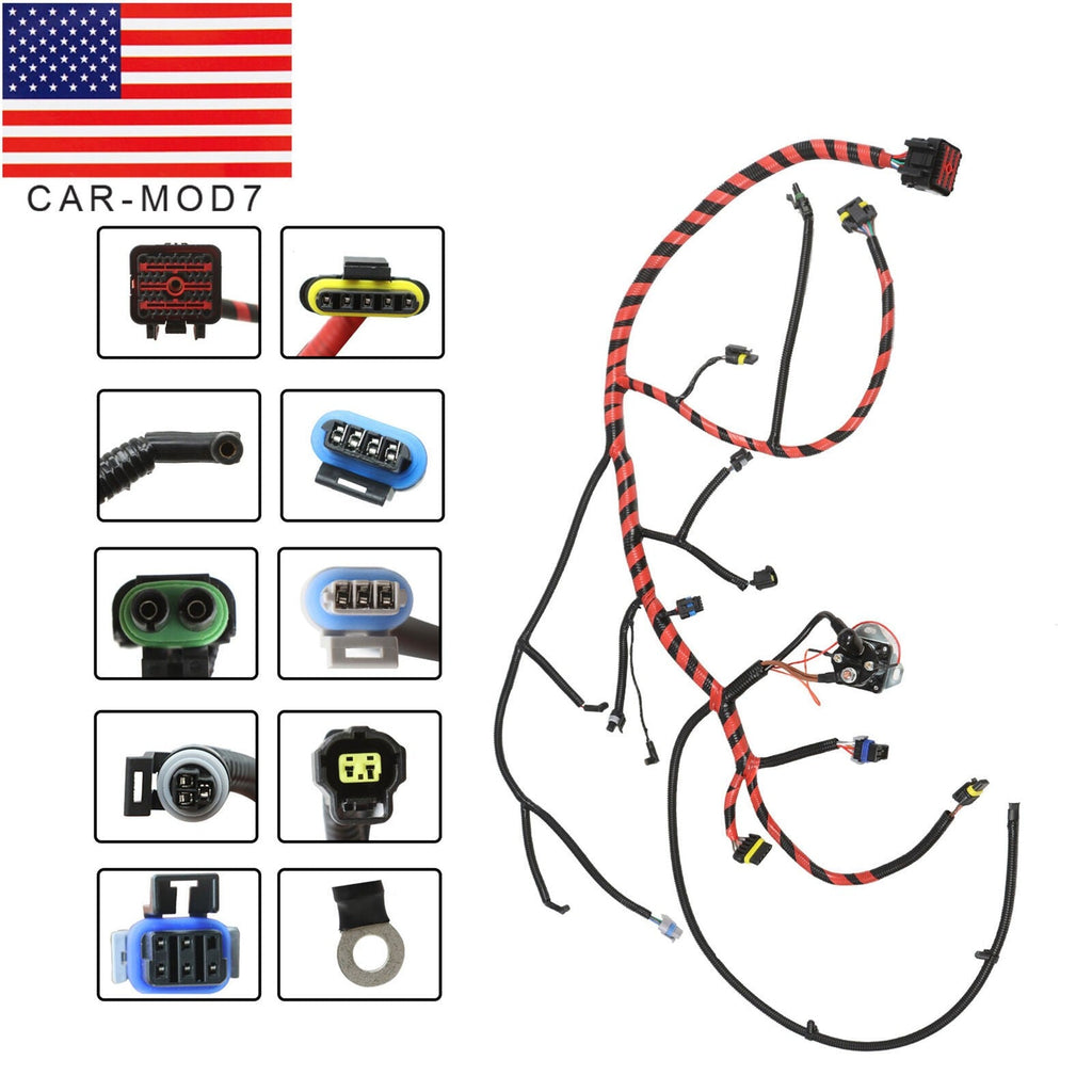 97 Ford F-250 F350 7.3L Diesel Engine Wiring Harness w/o Cali Before 5/12/97