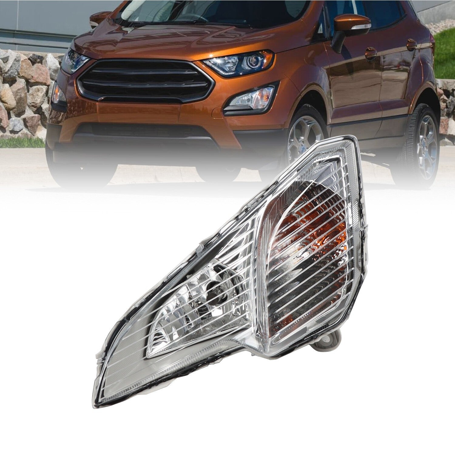 2018-2022 Ford Ecosport Left Driver Side Fog Light Bumper Driving Lamp