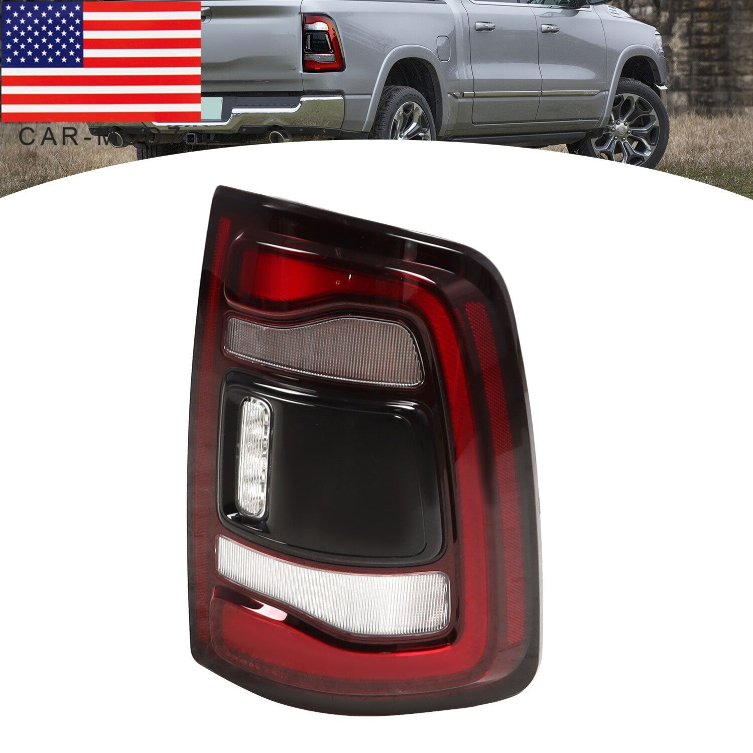 2019-2023 Ram 2500 3500 Right LED Taillight Lamp w/ Blind Spot Sensor