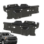 2019-2021 Silverado 1500 Front Bumper Bracket Black 84219064 84219063