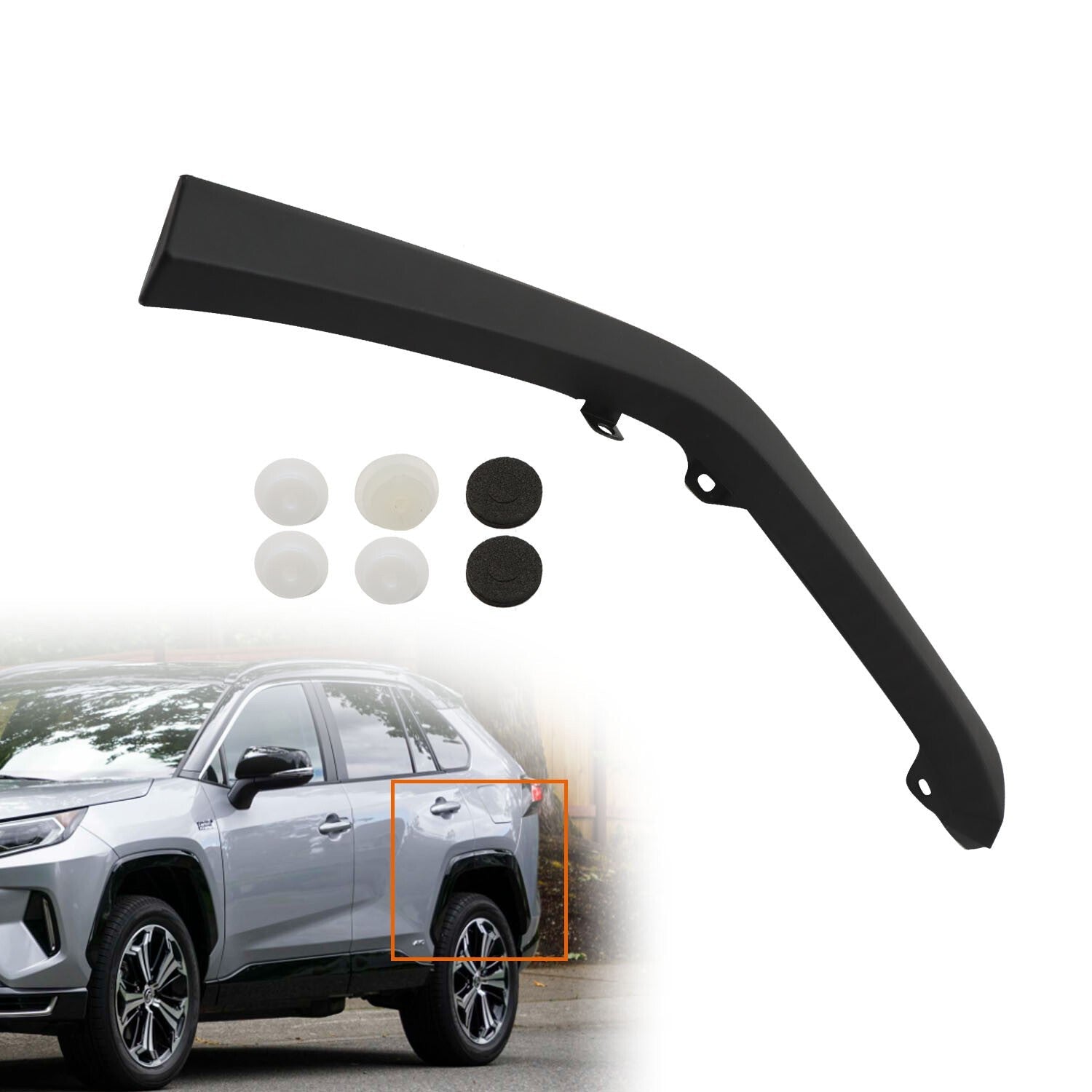 2019-2024 Toyota RAV4 Rear Left Wheel Opening Trim Molding Driver Side