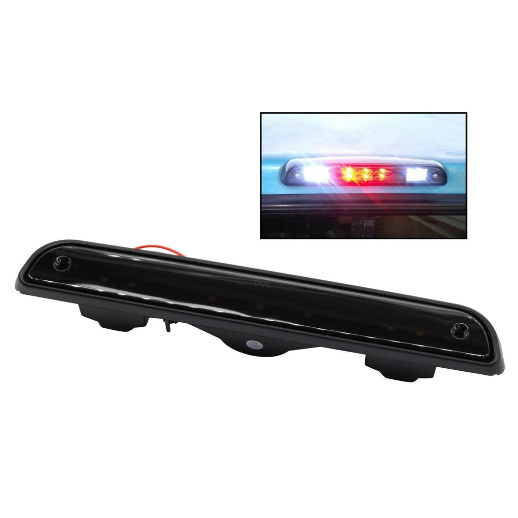 92-96 Ford F150 F250 Bronco Smoke LED 3rd Brake Light Rear Cargo Lamp