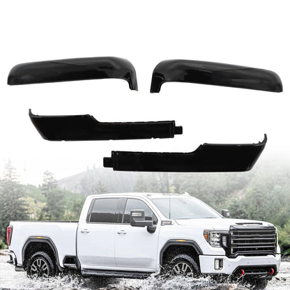 Chevy Silverado GMC Sierra HD 2500-3500 Mirror Cover Caps 2020-2023