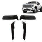 Chevy Silverado GMC Sierra HD 2500-3500 Mirror Cover Caps 2020-2023