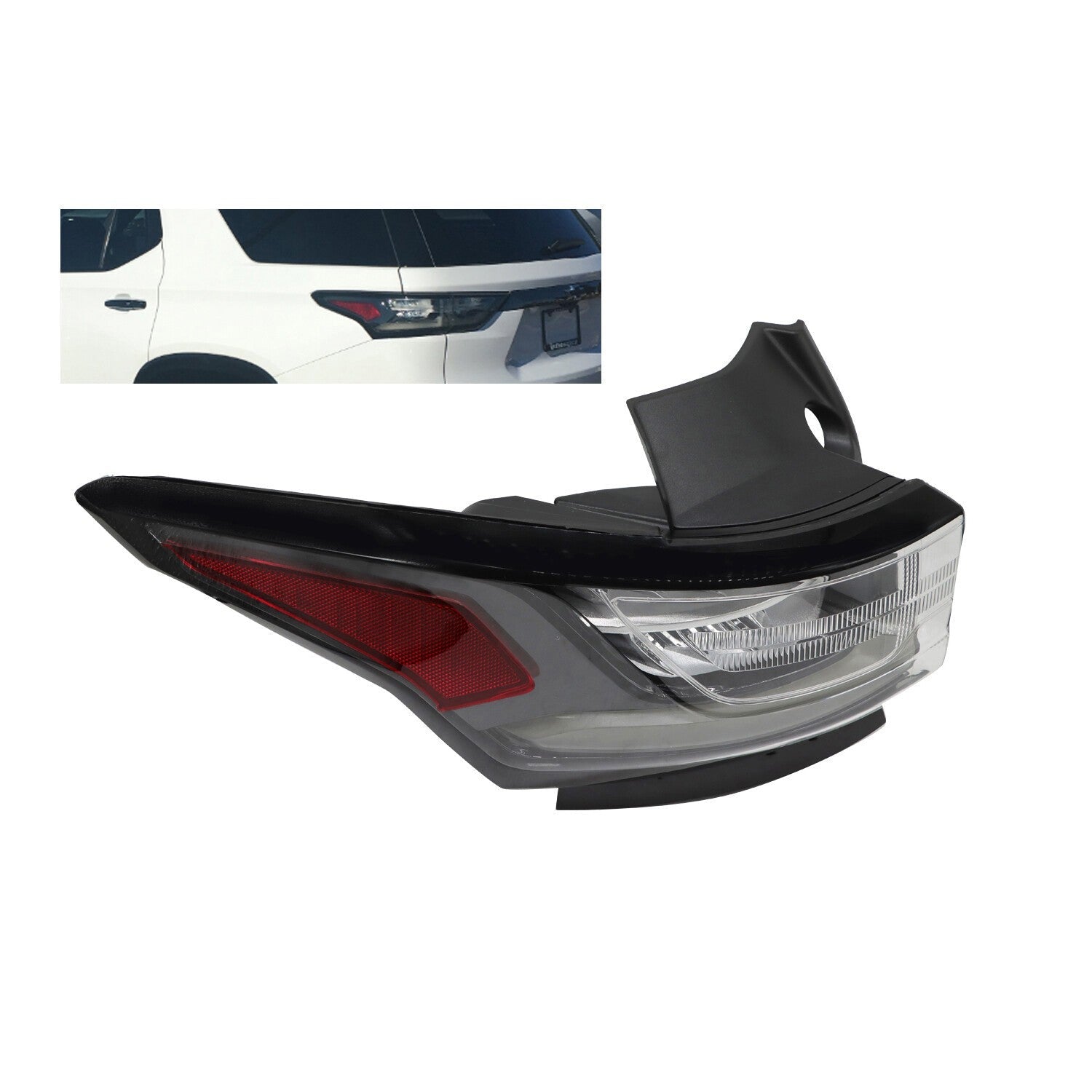 2018-2021 Chevy Traverse Driver Side LED Tail Light Outer LH w/ REDLINE