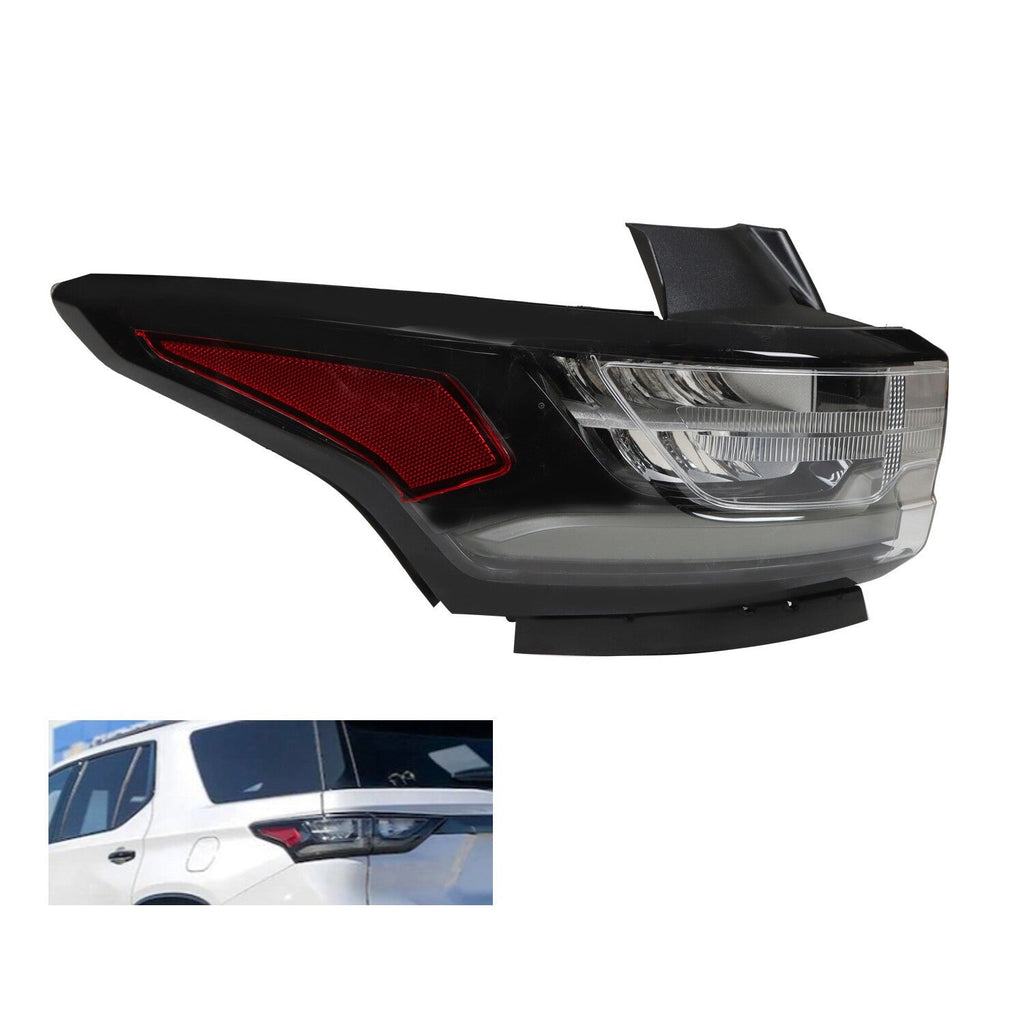2018-2021 Chevy Traverse Driver Side LED Tail Light Outer LH w/ REDLINE