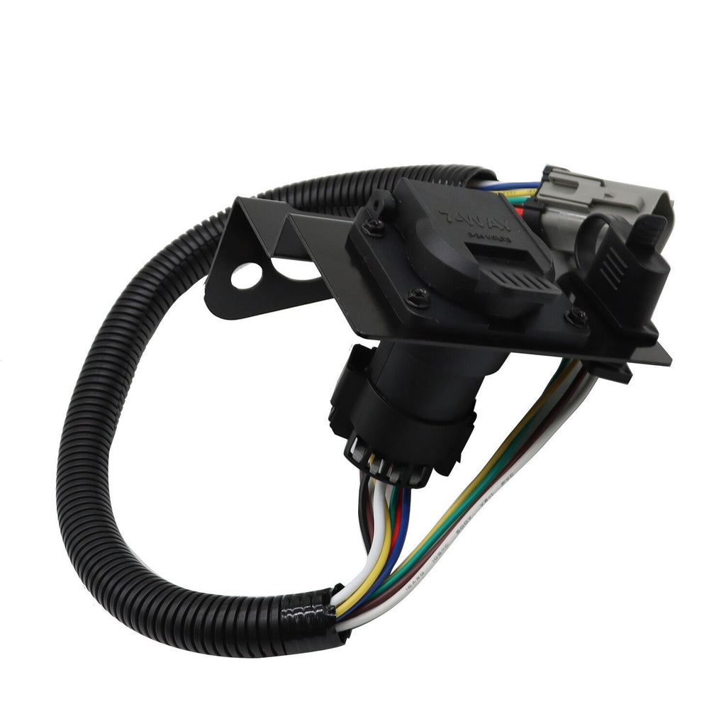 Ford F250 F350 99-01 Super Duty 4 & 7 Pin Trailer Tow Wiring Harness Plug