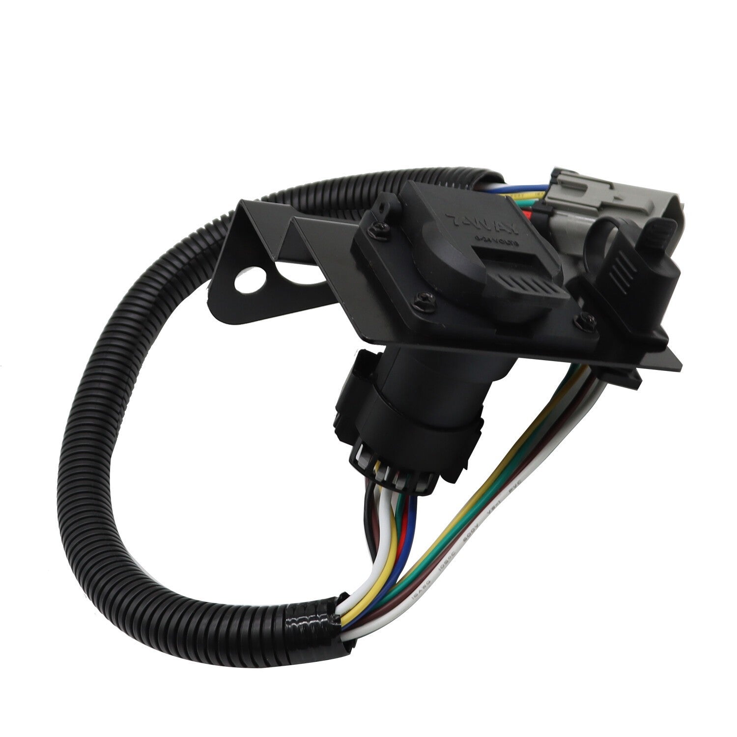 Ford F250 F350 99-01 Super Duty 4 & 7 Pin Trailer Tow Wiring Harness Plug