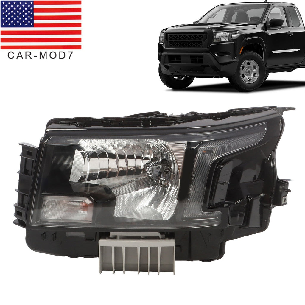 2022-2023 Nissan Frontier Left Halogen Headlight with Bulbs Replacement