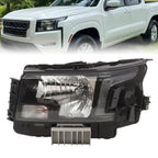 2022-2023 Nissan Frontier Left Halogen Headlight with Bulbs Replacement