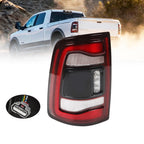 2019-2023 Dodge Ram 2500 3500 Driver Side Black LED Tail Light w/ Blind Spot