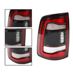 2019-2023 Dodge Ram 2500 3500 Driver Side Black LED Tail Light w/ Blind Spot