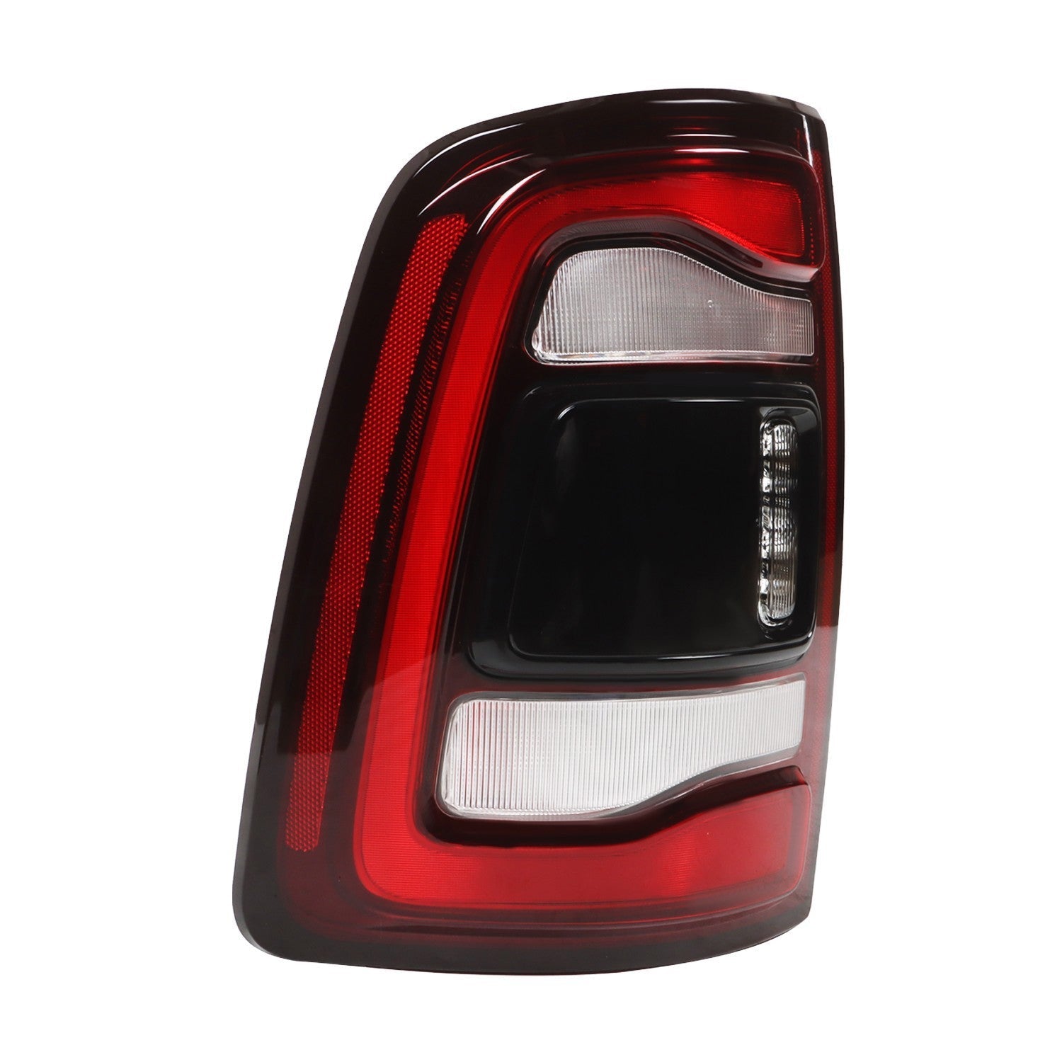2019-2023 Dodge Ram 2500 3500 Driver Side Black LED Tail Light w/ Blind Spot