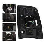 2019-2023 Dodge Ram 2500 3500 Driver Side Black LED Tail Light w/ Blind Spot