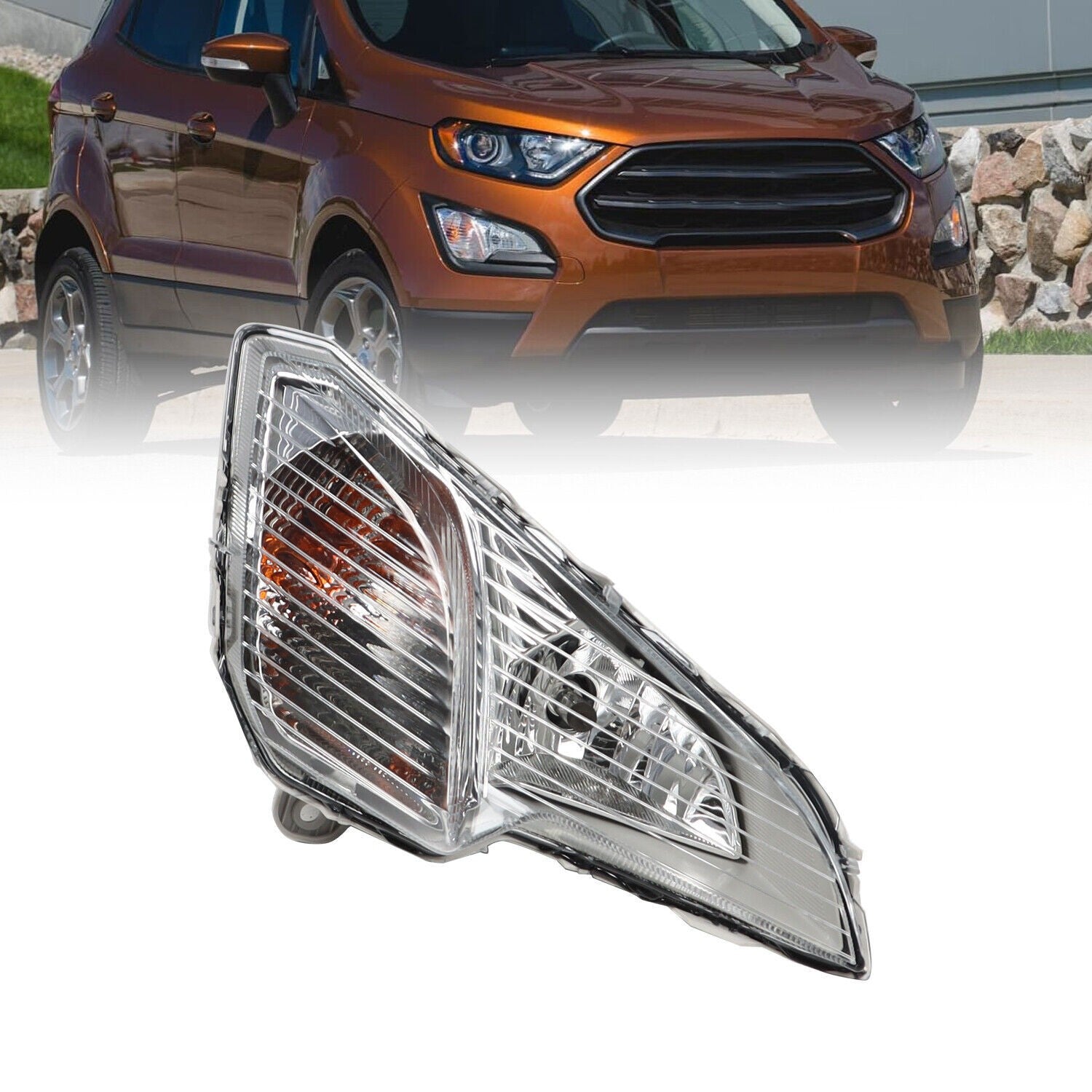 2018-2022 Ford EcoSport Right Passenger Bumper Fog Light Driving Lamp
