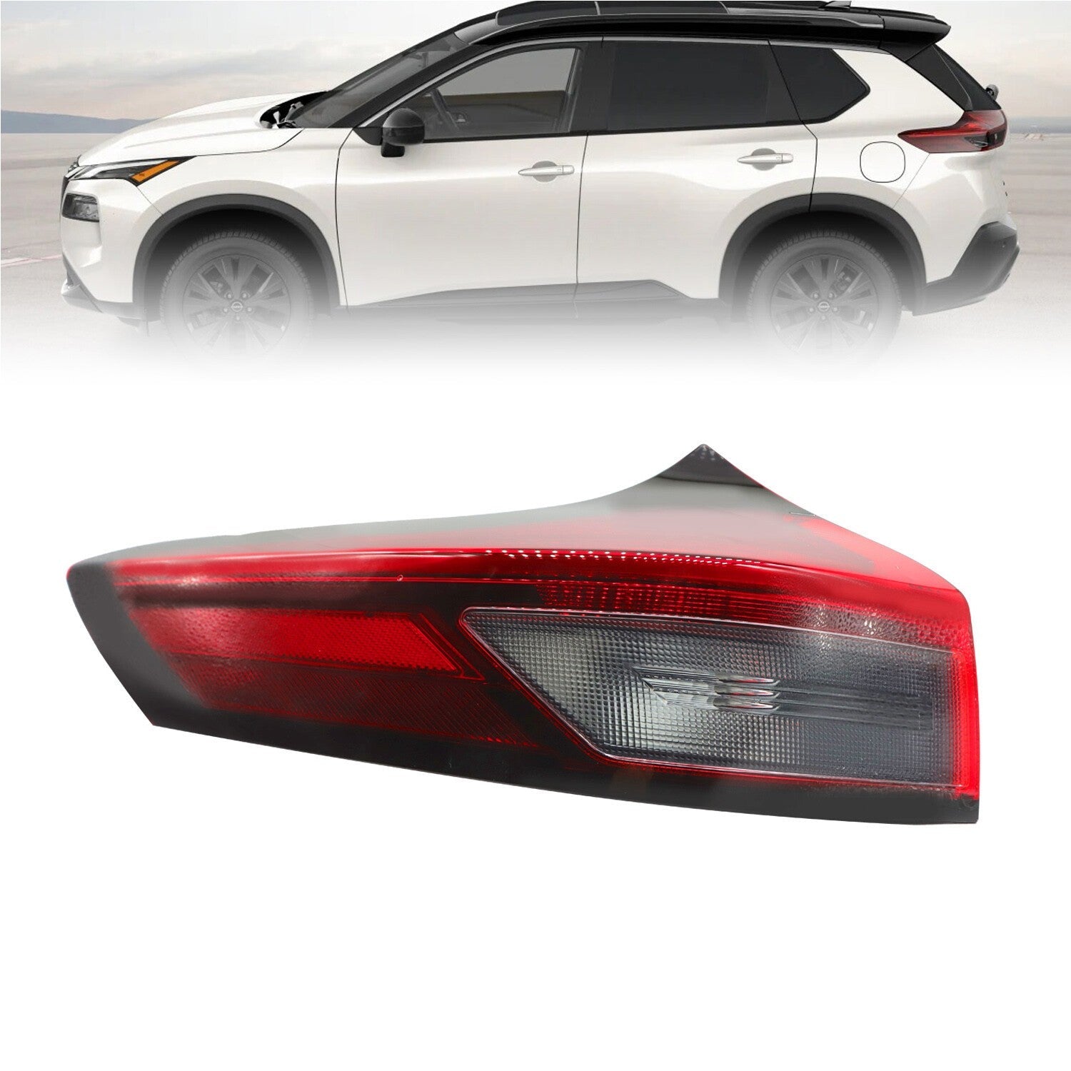 2021-2024 Nissan Rogue Left Outer LED Tail Light Brake Rear Lamp Driver Side