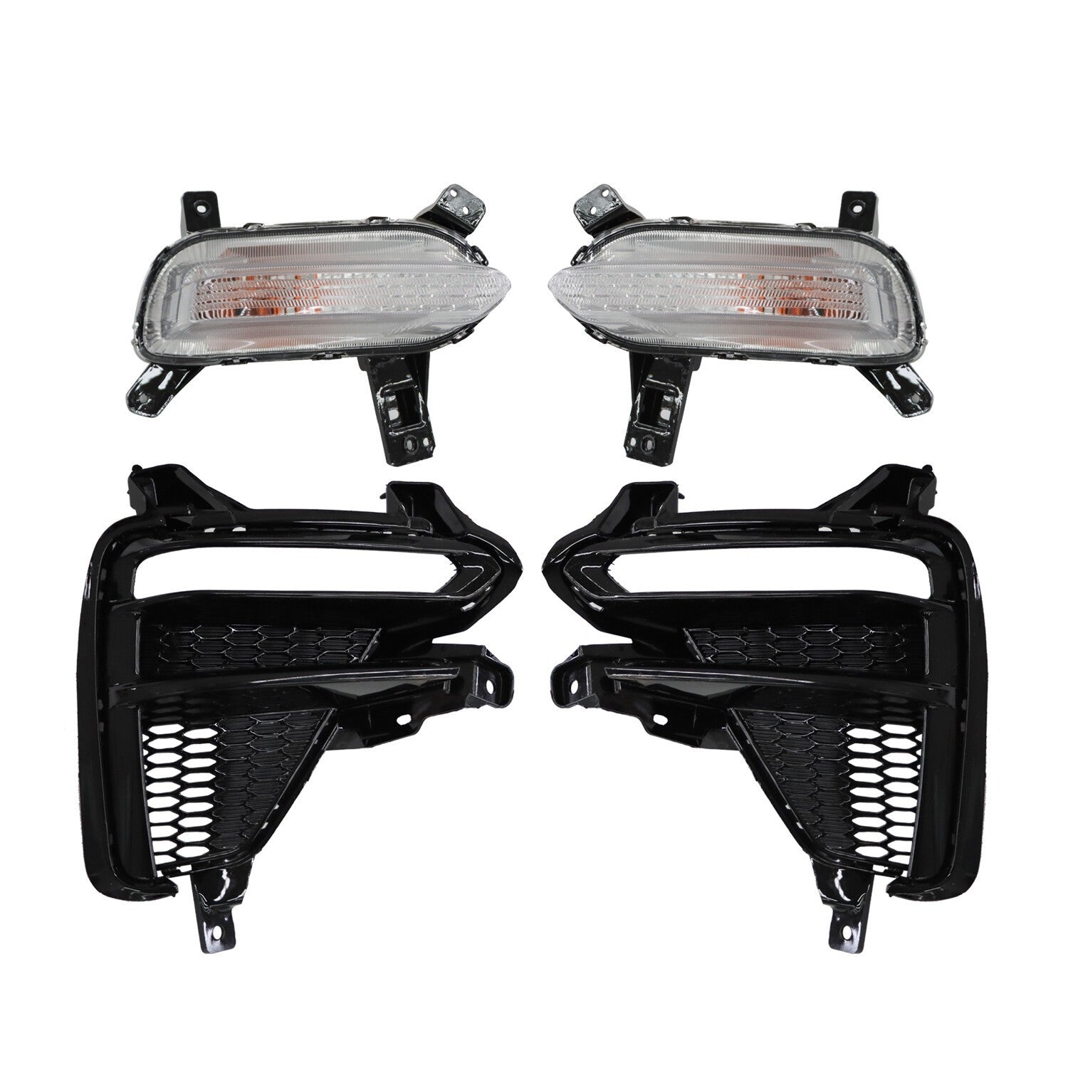 2019-2020 Kia Forte Front Bumper Fog Lights Both Sides L+R Driver & Passenger