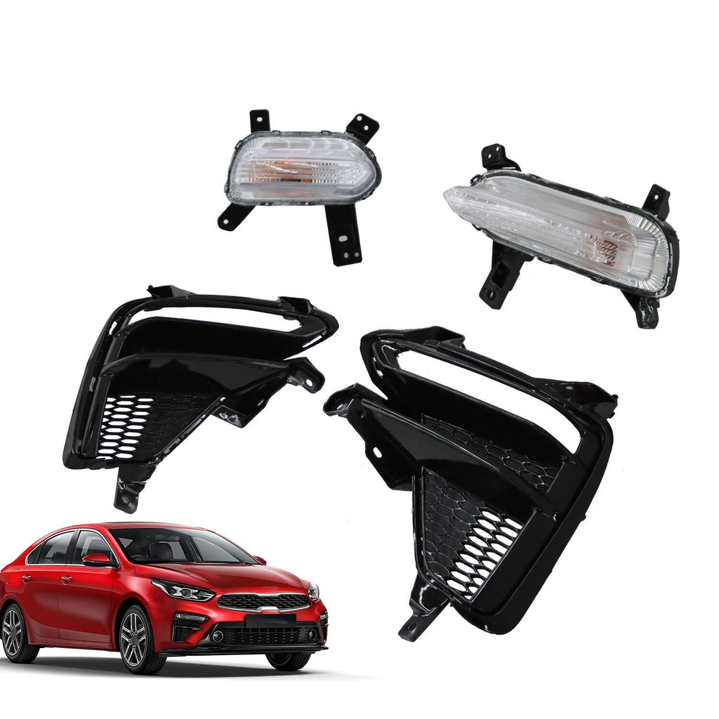 2019-2020 Kia Forte Front Bumper Fog Lights Both Sides L+R Driver & Passenger