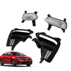 2019-2020 Kia Forte Front Bumper Fog Lights Both Sides L+R Driver & Passenger