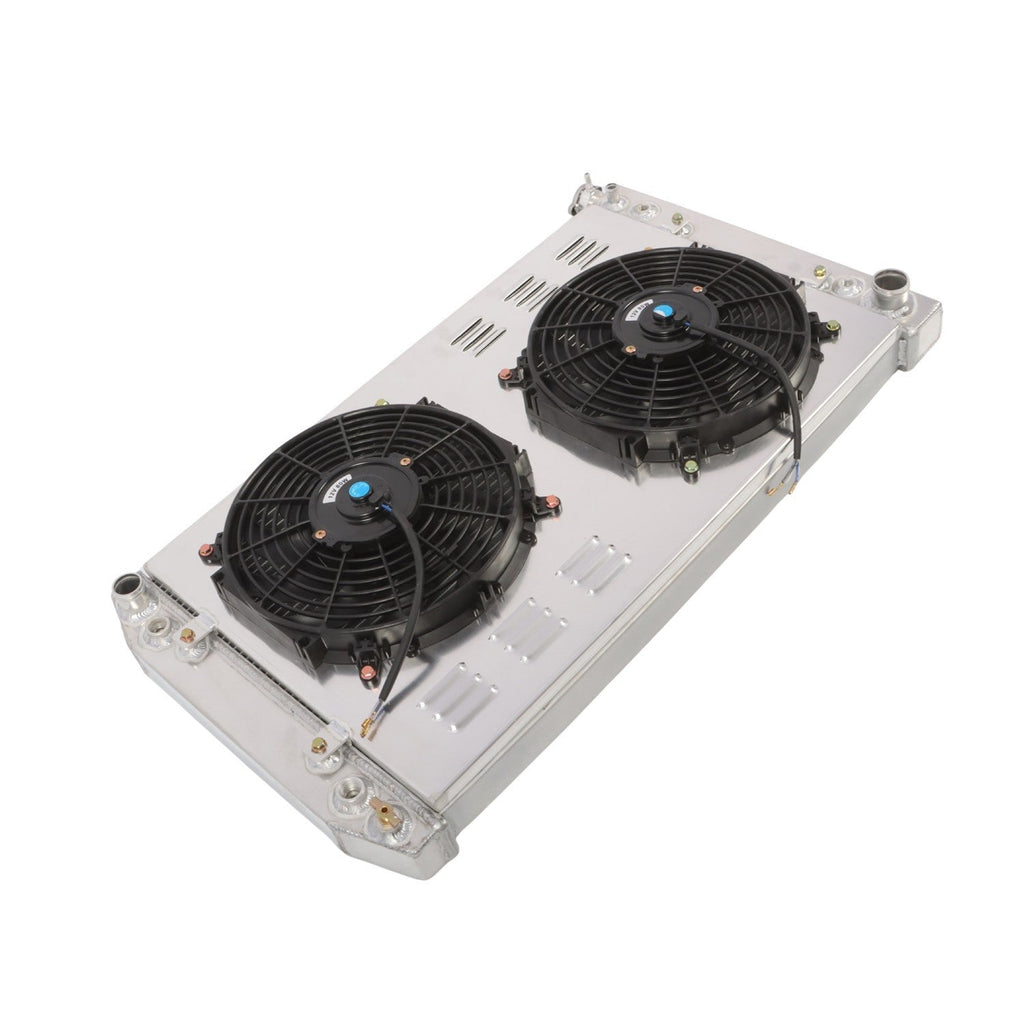 88-99 Chevy GMC C/K C1500 C2500 C3500 3-Row Radiator & Fan Shroud Kit 622
