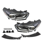 2018-2019 Hyundai Sonata Halogen Headlight Assembly Pair Left & Right with Bulbs