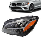 2019-2021 Mercedes-Benz C300 C43 W205 Left LED Headlight Driver Side LH