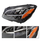 2019-2021 Mercedes-Benz C300 C43 W205 Left LED Headlight Driver Side LH