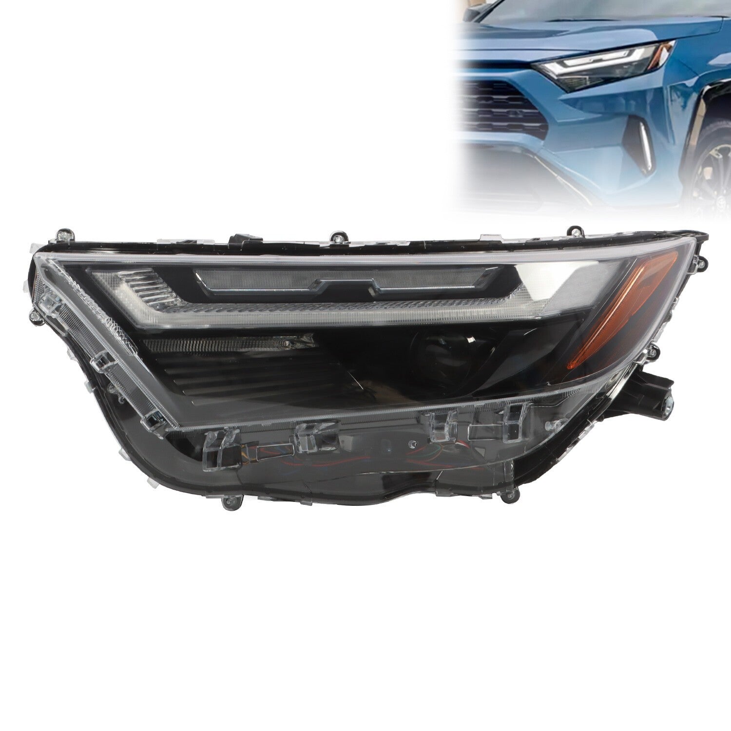 2022-2024 Toyota RAV4 Left Full LED Headlight Assembly Replacement