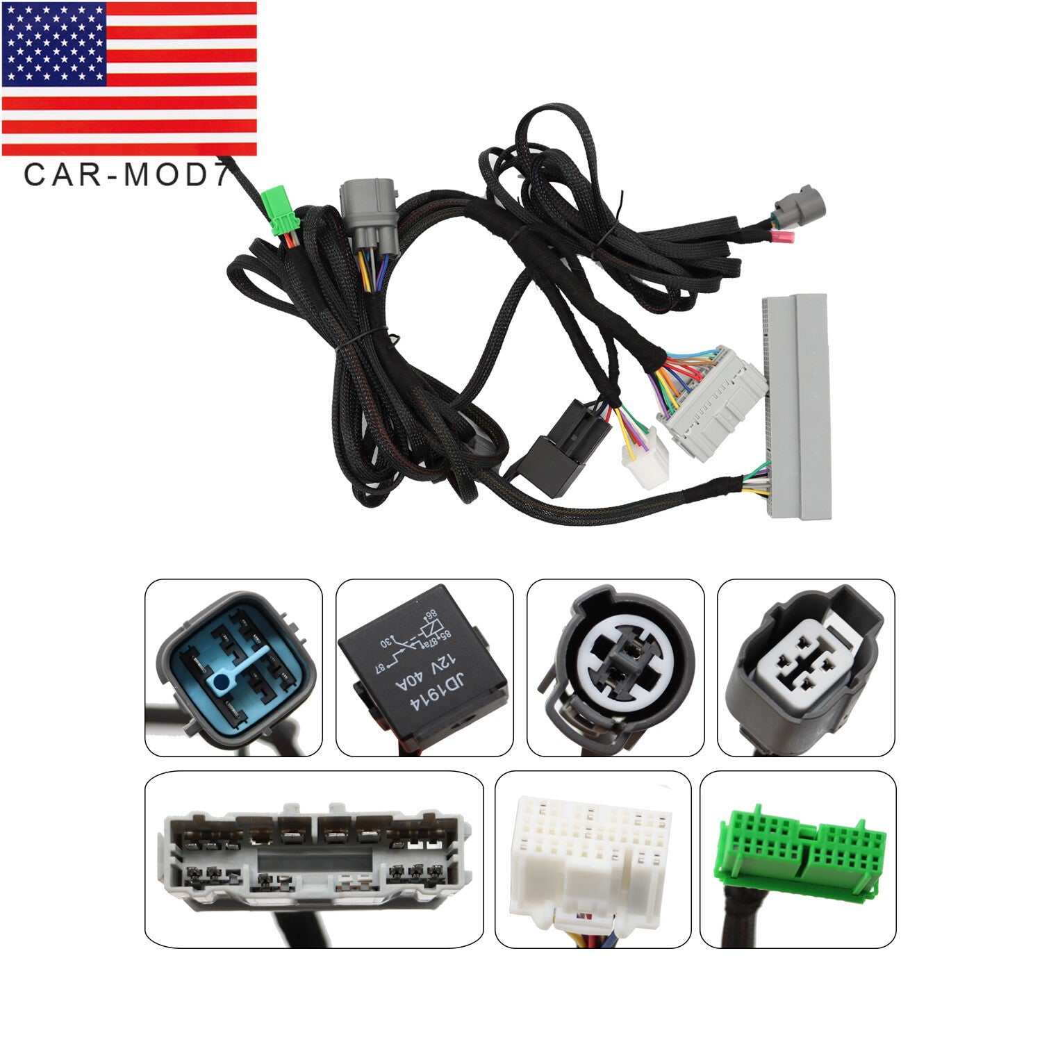 K Swap Conversion Harness for 99-00 Honda Civic Acura K20 K24 EK Jumper Cable