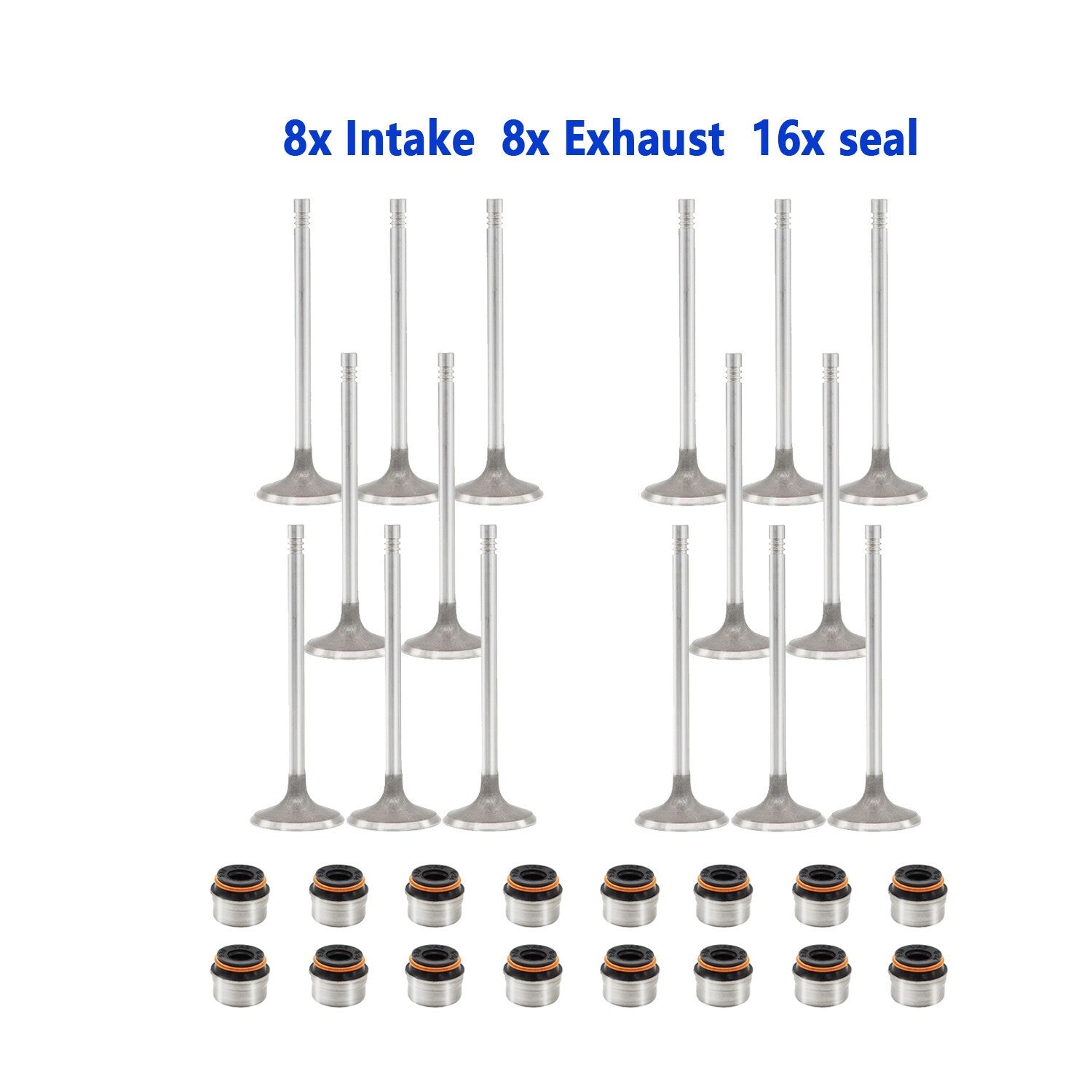 Audi A3 A5 TT Q3 Q5 Engine Intake & Exhaust Valves Kit 06D109611T Set