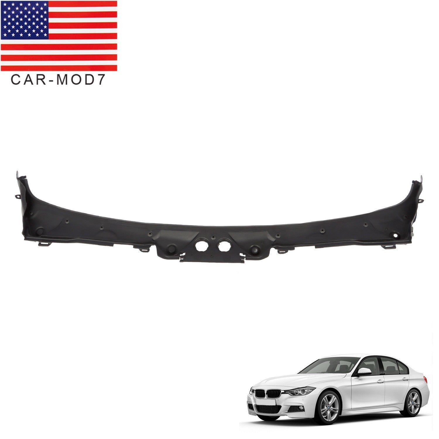 BMW 3 Series F30 F31 2012-2019 Front Windshield Wiper Cowl Cover 51717258177