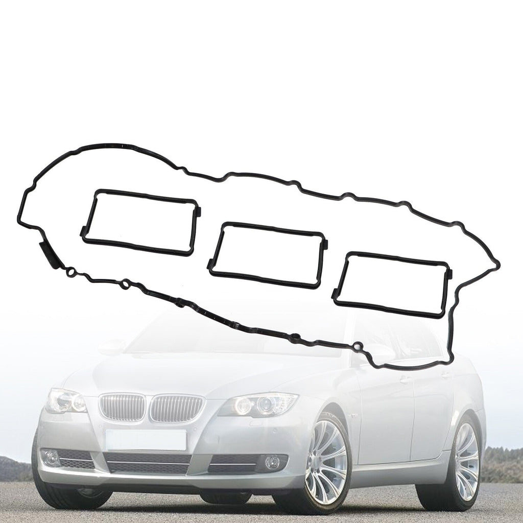 BMW N55B30 Valve Cover Gasket Set for X5 335i 535i 135i 640i E70 F11 3.0L Turbo