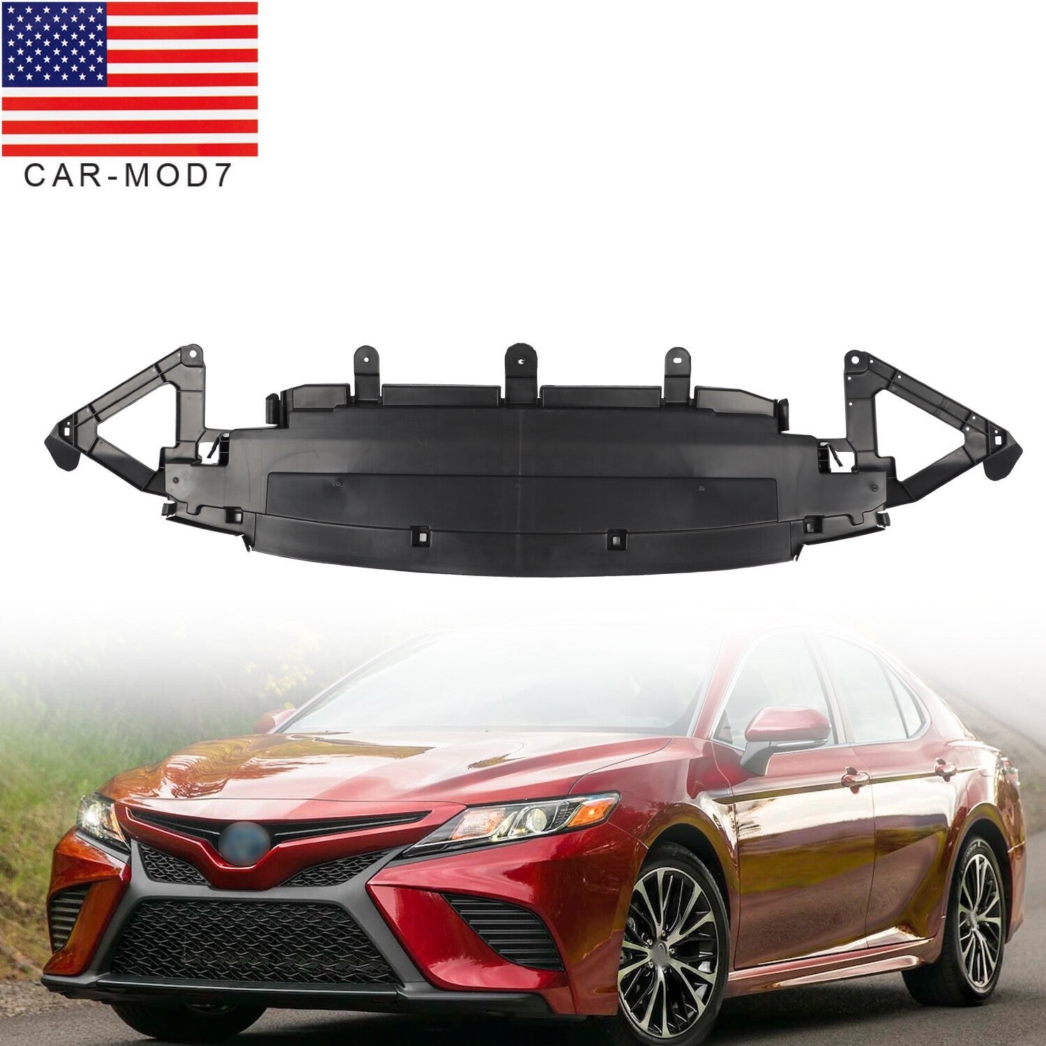 2018-2021 Toyota Camry Front Bumper Lower Absorber Splash Shield Panel